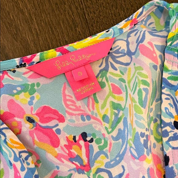 Lily Pulitzer multicolor dress size 0 - Picture 2 of 10